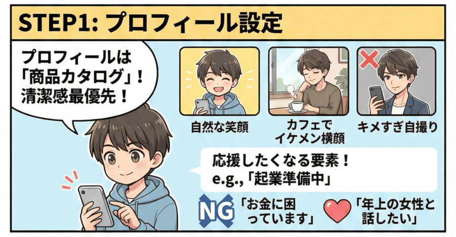 ワクワクメール ママ活 流れ