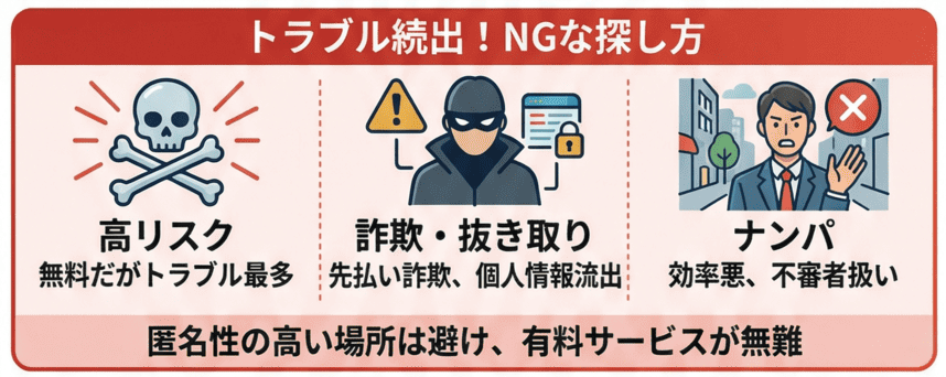 掲示板・SNS・ナンパ