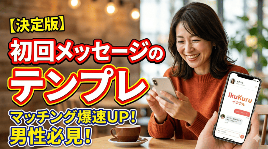 初回メッセージのテンプレ