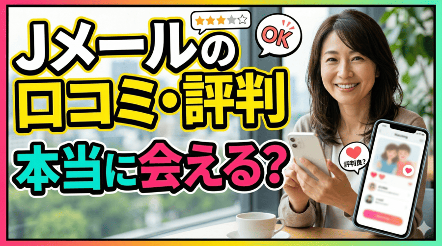 Jメールの口コミ・評判